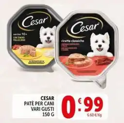 Deco Market CESAR PATÈ PER CANI offerta