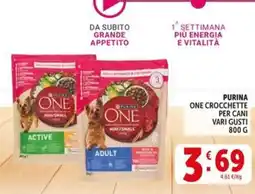 Deco Market PURINA ONE CROCCETTE PER CANI offerta