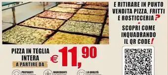 Pewex Pizza in teglia intera offerta