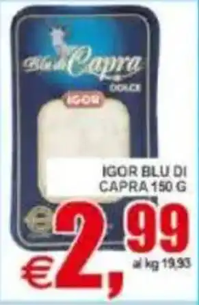 Pewex IGOR BLU DI CAPRA offerta