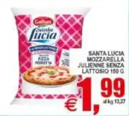 Pewex Santa Lucia Mozzarella Julienne Senza Lattosio offerta