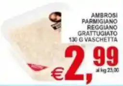 Pewex Ambrosi Parmigiano Reggiano Grattugiato offerta