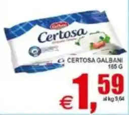 Pewex Certosa Galbani offerta