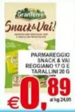 Pewex Parmareggio Snack & Vai offerta