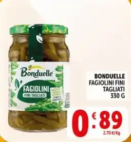 Deco Market Bonduelle Fagiolini Fini Tagliati offerta