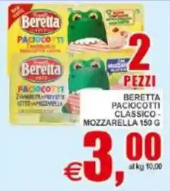 Pewex Beretta Paciocotti Classico - Mozzarella offerta