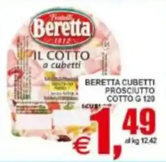 Pewex Beretta Cubetti Prosciutto Cotto offerta