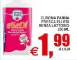Pewex Cloroma Panna Fresca ElleDi Senza Lattosio offerta