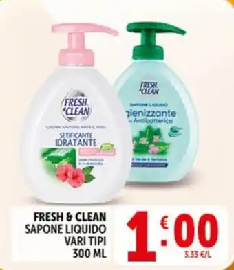 Deco Market FRESH & CLEAN SAPONE LIQUIDO offerta