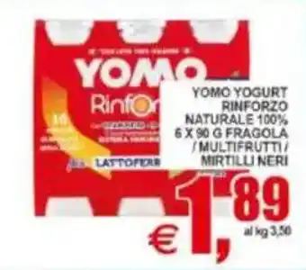 Pewex YOMO Yogurt Rinforzo Naturale 100% offerta