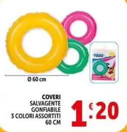 Deco Market COVERI SALVAGENTE GONFIABILE offerta