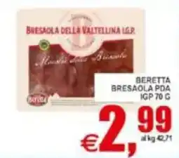 Pewex BERETTA BRESAOLA PDA offerta