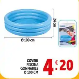 Deco Market COVERI PISCINA GONFIABILE offerta