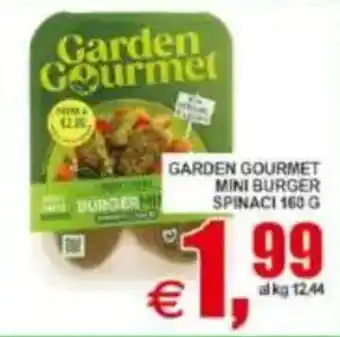 Pewex Garden Gourmet Mini Burger Spinaci offerta