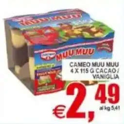 Pewex Cameo Muu Muu offerta