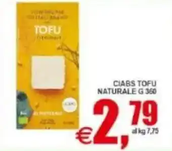 Pewex CIABS TOFU NATURALE offerta