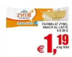 Pewex PARMALAT ZYMIL SNACK AL LATTE offerta