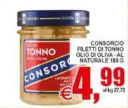 Pewex Consorzio filetti di tonno offerta