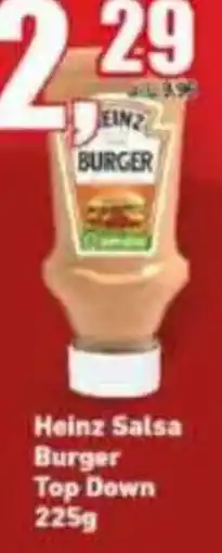 Pewex Heinz Salsa Burger Top Down offerta
