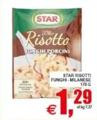 Pewex STAR Risotto Funghi Porcini offerta