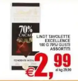 Pewex LINDT TAVOLETTE EXCELLENCE offerta