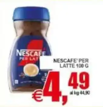 Pewex NESCAFE' PER LATTE offerta