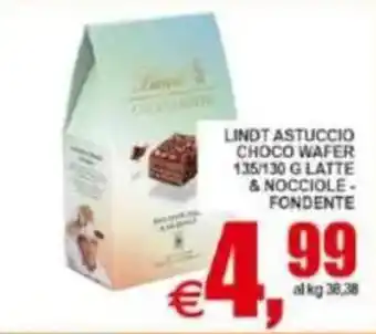 Pewex LINDT ASTUCCIO CHOCO WAFER offerta