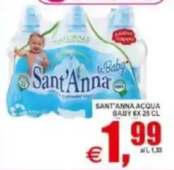 Pewex Sant'Anna Acqua Baby offerta