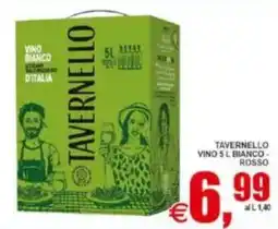 Pewex TAVERNELLO VINO 5 L BIANCO - ROSSO offerta
