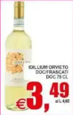 Pewex IDILLIUM ORVIETO DOC/FRASCATI DOC offerta