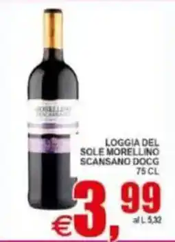 Pewex Loggia del Sole Morellino Scansano DOCG offerta