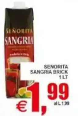 Pewex SEÑORITA SANGRIA BRICK offerta