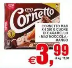 Pewex Cornetto Max offerta