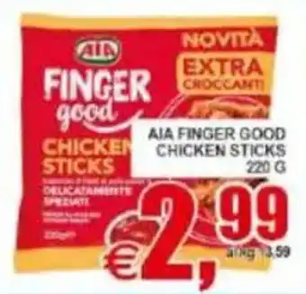 Pewex AIA FINGER GOOD CHICKEN STICKS offerta