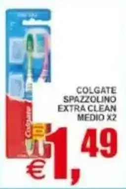 Pewex COLGATE SPAZZOLINO EXTRA CLEAN MEDIO offerta