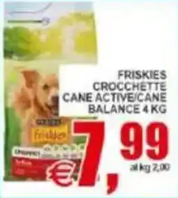 Pewex Friskies CROCCETTE CANE ACTIVE/CANE BALANCE offerta