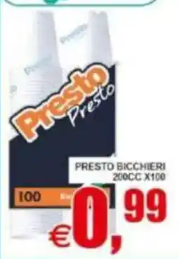 Pewex Presto bicchieri offerta