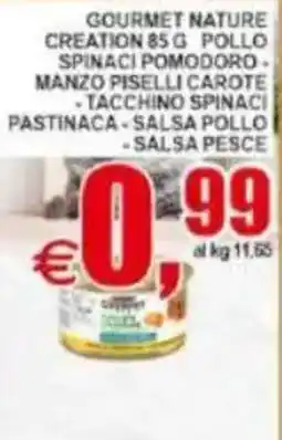Pewex GOURMET NATURE CREATION POLLO offerta