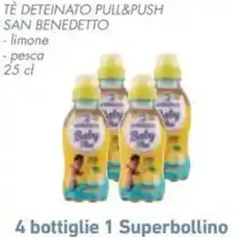 Conad Tè deteinato pull&push san benedetto offerta