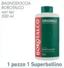 Conad Bagnodoccia borotalco offerta
