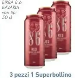 Conad Birra 8.6 bavaria offerta