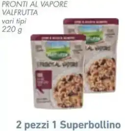 Conad Pronti al vapore valfrutta offerta