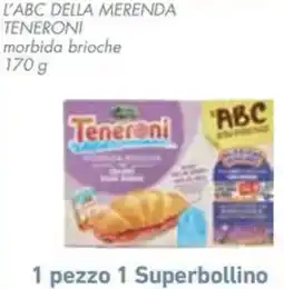 Conad L'abc della merenda teneroni offerta