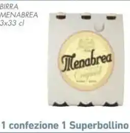 Conad Birra menabrea offerta