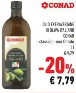 Conad Olio extravergine di oliva italiano conad offerta