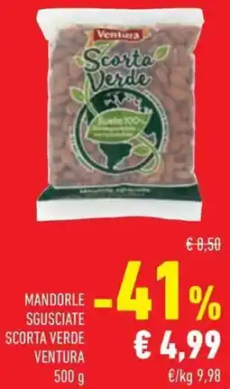 Conad Mandorle sgusciate scorta verde ventura offerta