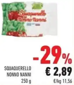Conad Squaquerello nonno nanni offerta