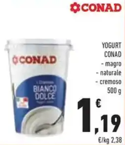 Conad Yogurt conad offerta