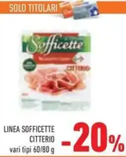 Conad Linea sofficette citterio offerta