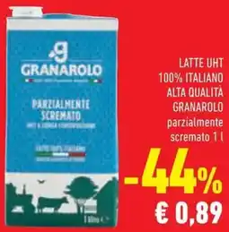 Conad Latte uht 100% italiano alta qualità granarolo offerta